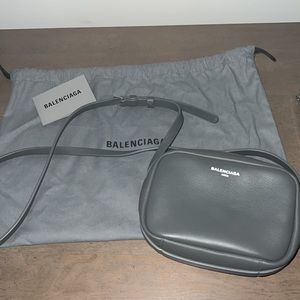 Classic Luxury Balenciaga Crossbody Camera Bag